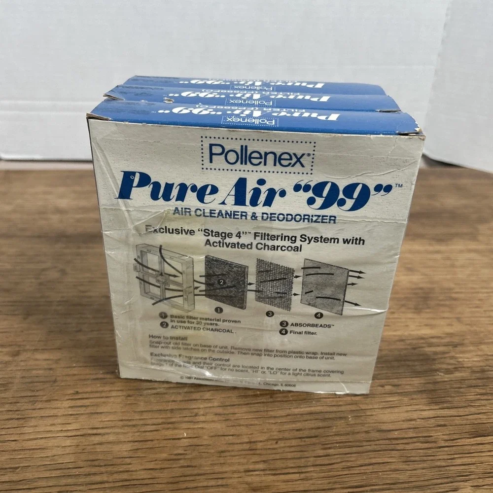Lot of 3- Pollenex Pure Air 99 Air Filter FP699FV Sears Model 699 NEW‎